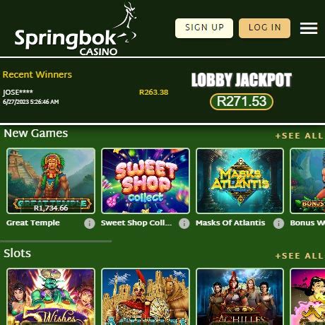 springbok casino lobby login|Iba pa.